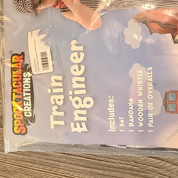 Train Engineer Costume by Spooktacular Creations Size 18-24 Months - Picture 5 of 6